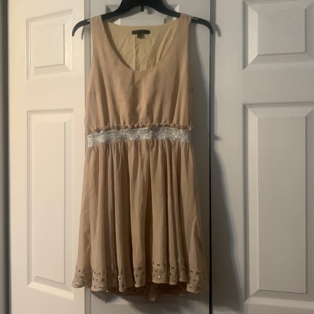 Lucca Couture Light Pink Studded Dress S